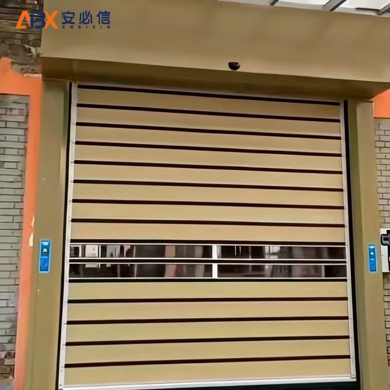 天水消防高速门